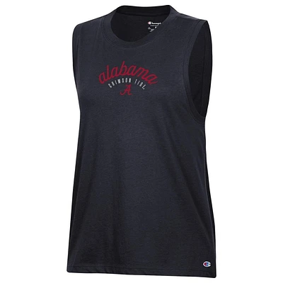 Alabama Champion Women's Core Muscle Script Arch Tank Top