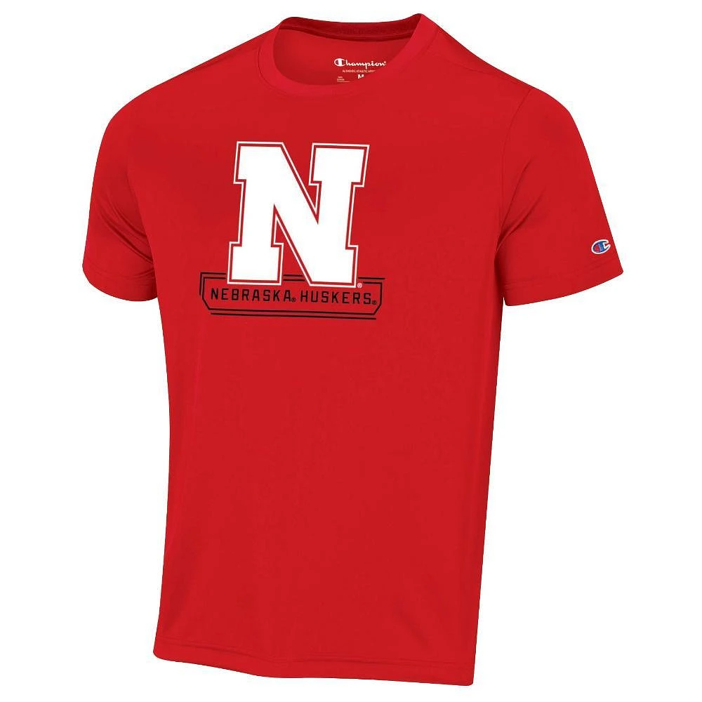 Nebraska Champion Logo Impact Tee