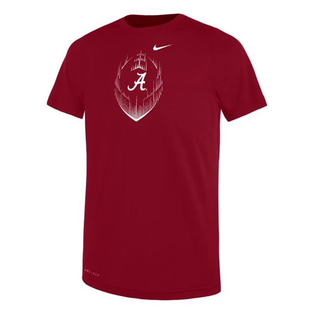 Alabama Nike Kids Legend Football Tee