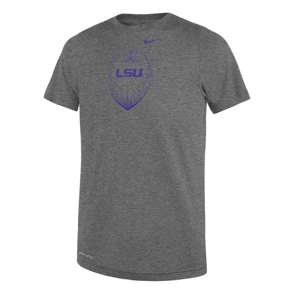 LSU Nike Kids Legend Football Tee