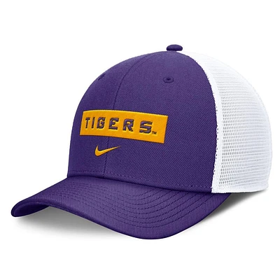 LSU Nike Momentum Stripe Structured Trucker Cap