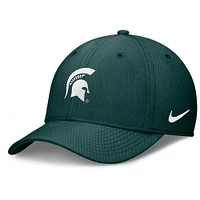 Michigan State Nike Rise Structured Swooshflex Cap