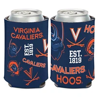 Virginia Wincraft 12oz Scatterprint Can Cooler