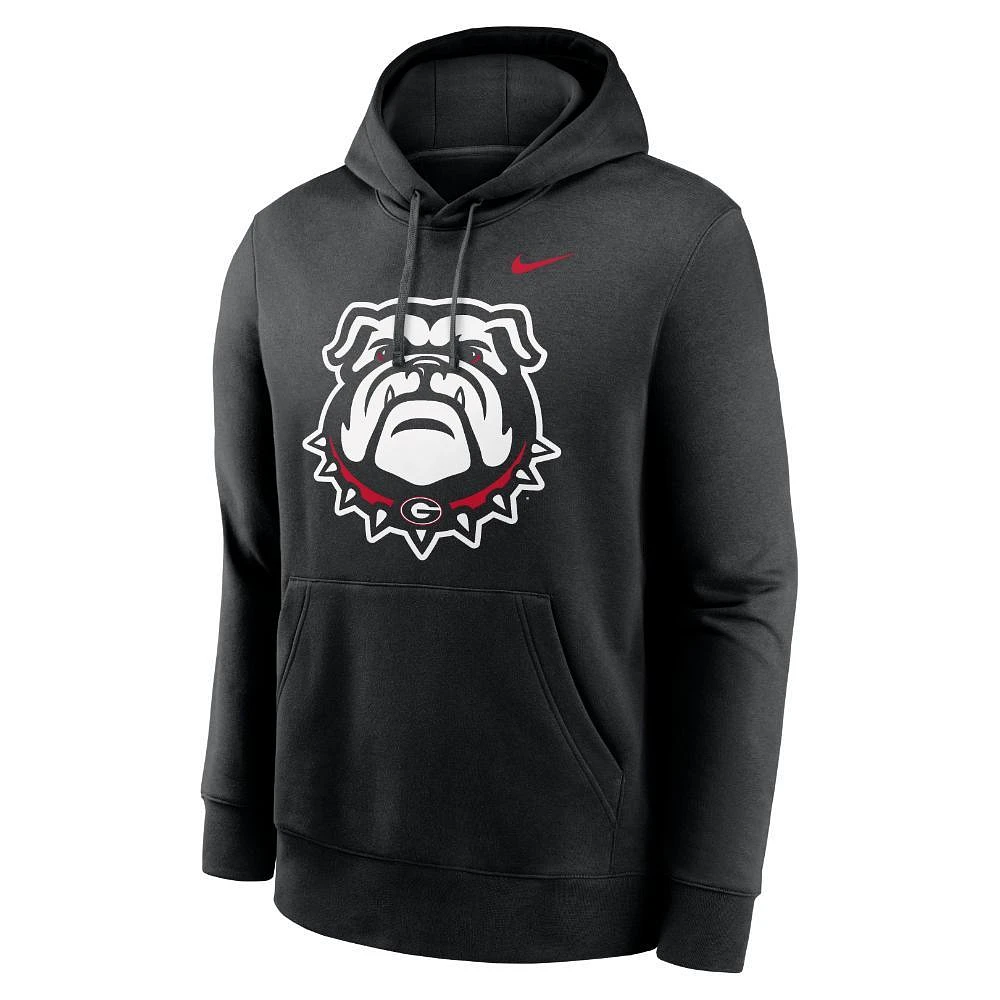 Georgia Nike Alt Logo Club Fleece Hoodie