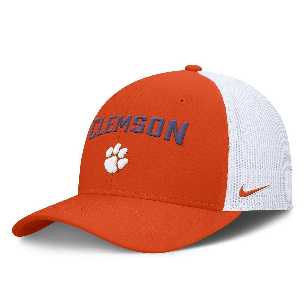 Clemson Nike Dri-Fit Rise Structured Trucker Cap