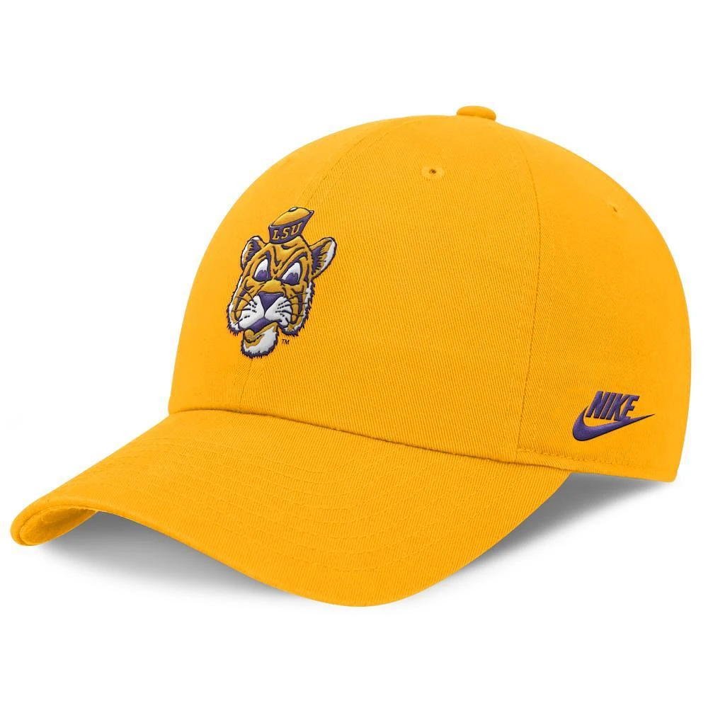 LSU Nike Vault Club Unstructured Swoosh Cap