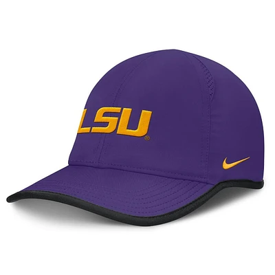 LSU Nike Dri-Fit Club Unstructured Featherlight Cap