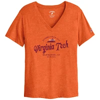 Virginia Tech League Women's Intramural Boyfriend V-Neck Top