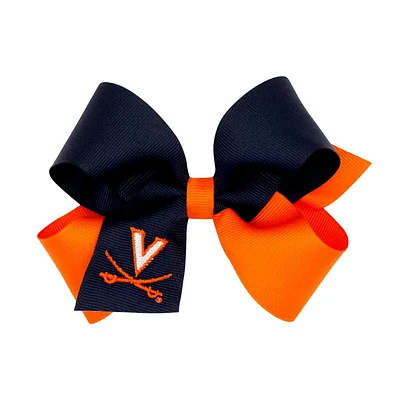 Virginia Medium Two-Tone Grosgrain Hair Bow