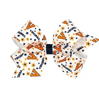 Virginia Weeones Medium Logo Print Bow