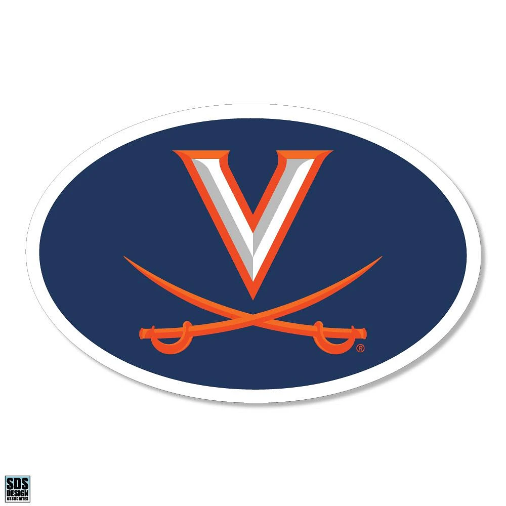 Virginia Cavaliers Oval 6