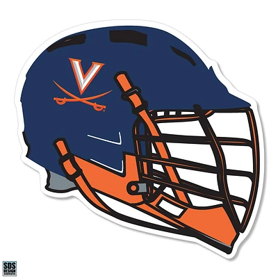 Virginia Cavaliers Lacrosse Helmet 2