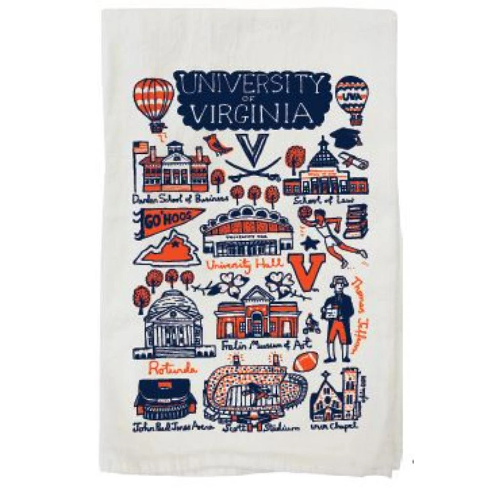 Virginia Julia Gash Tea Towel