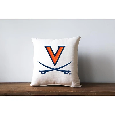 Virginia 17x17 Primary Logo Pillow