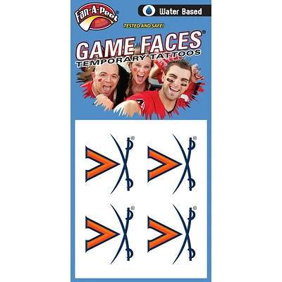 Virginia Water Based Face Tattoos