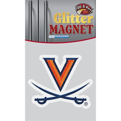 Virginia Glitter Magnet