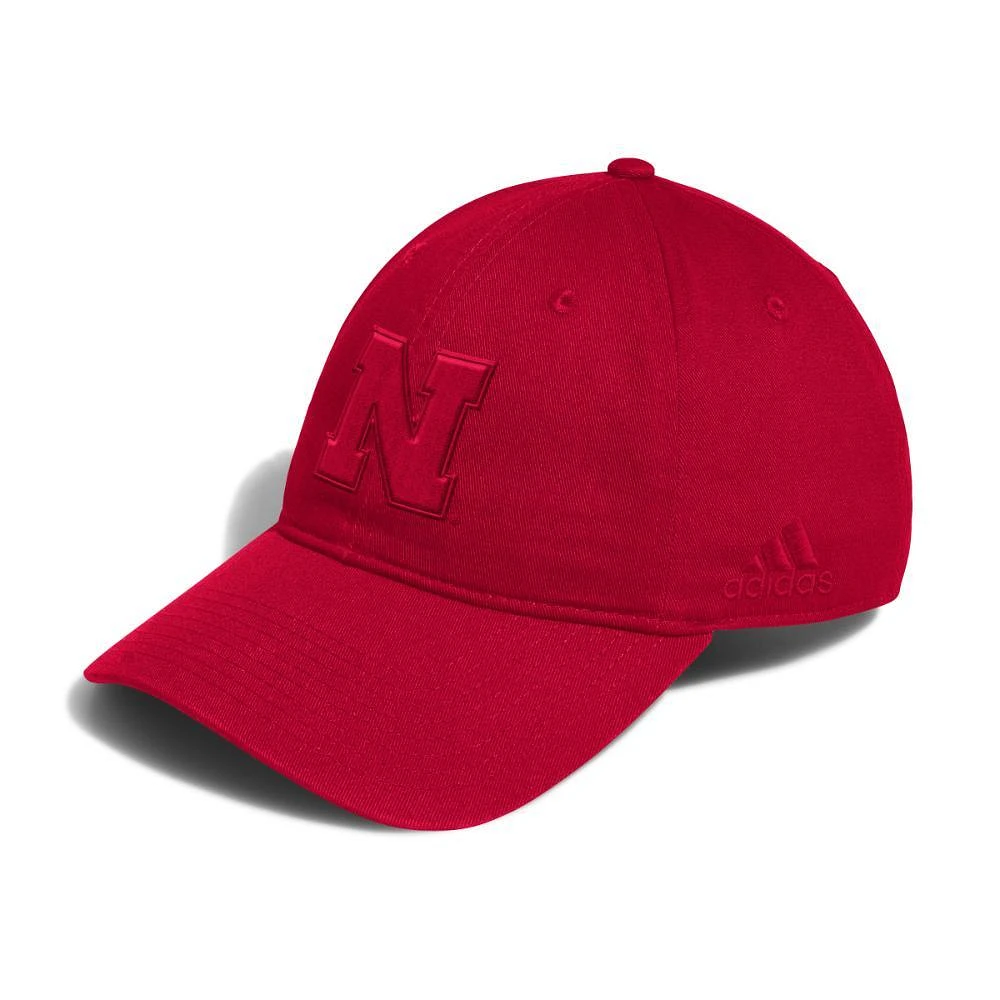 Nebraska Adidas Adicolor Tonal Adjustable Slouch Cap