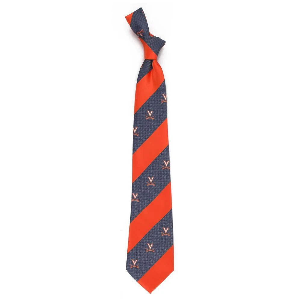 Virginia Eagle Wings Geo Stripe Tie