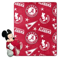 Alabama Northwest Pennant Mickey Pillow & Silk Throw Set