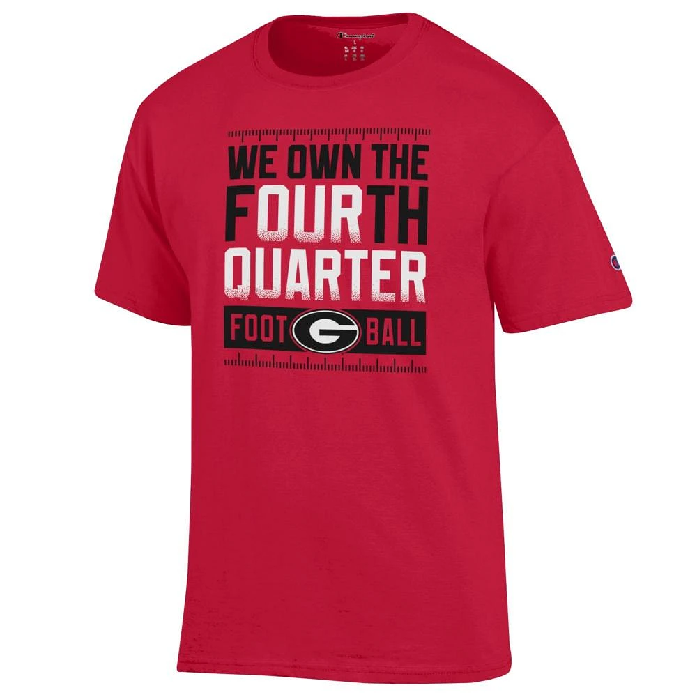 Georgia Champion We Own the Fourth Quarter Yard Lines Tee