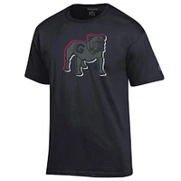 Georgia Champion Tonal with Shading Standing Bulldog Tee