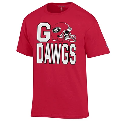 Georgia Champion Helmet War Cry Tee