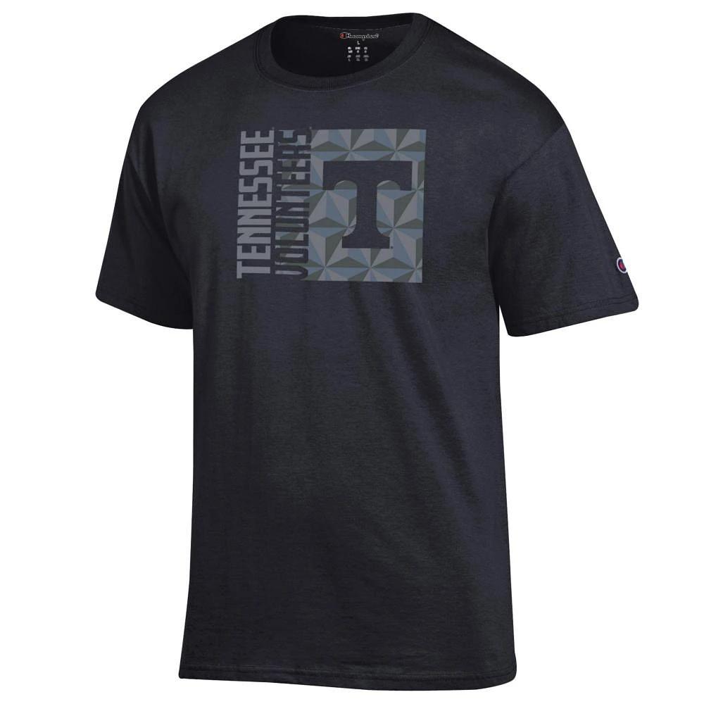 Tennessee Champion Tonal Vertical Pattern Logo Tee