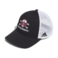 Nebraska Adidas Blackshirts Slouch Trucker Cap