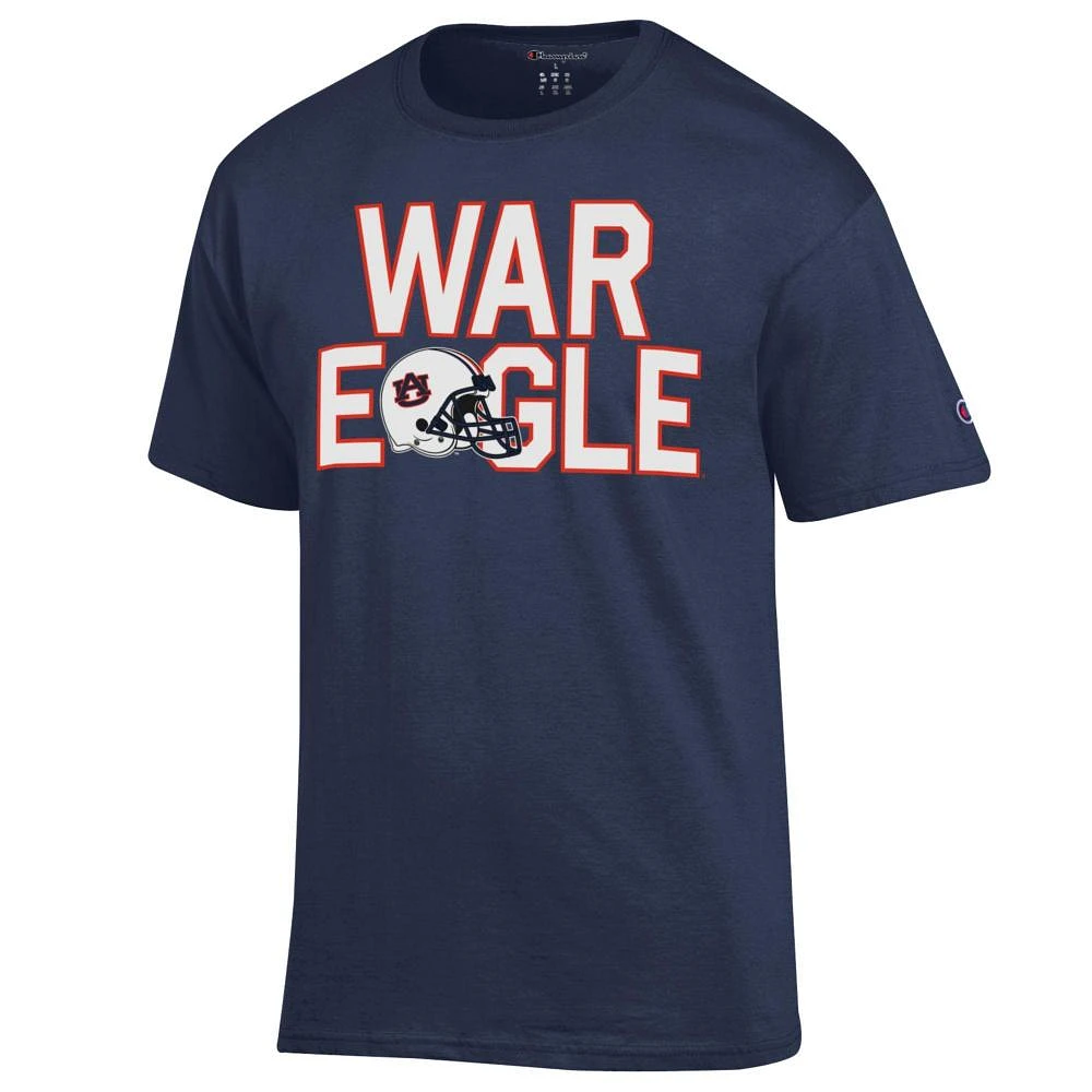 Auburn Champion Helmet War Cry Tee