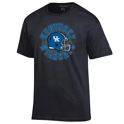 Kentucky Champion Circle with Helmet Over Field Tee