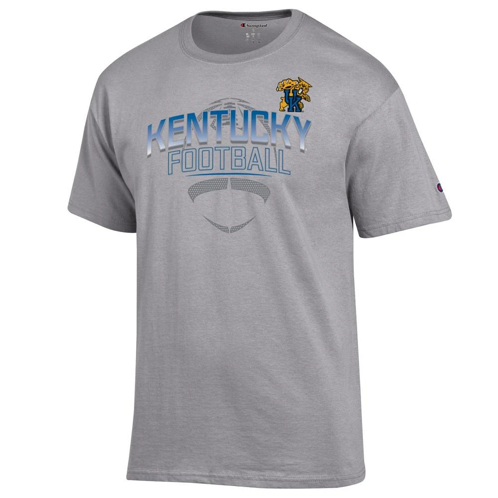 Kentucky Champion Arch Over Tonal Football Tee