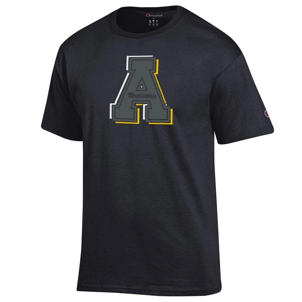 App State Champion Tonal with Shading Block A Tee