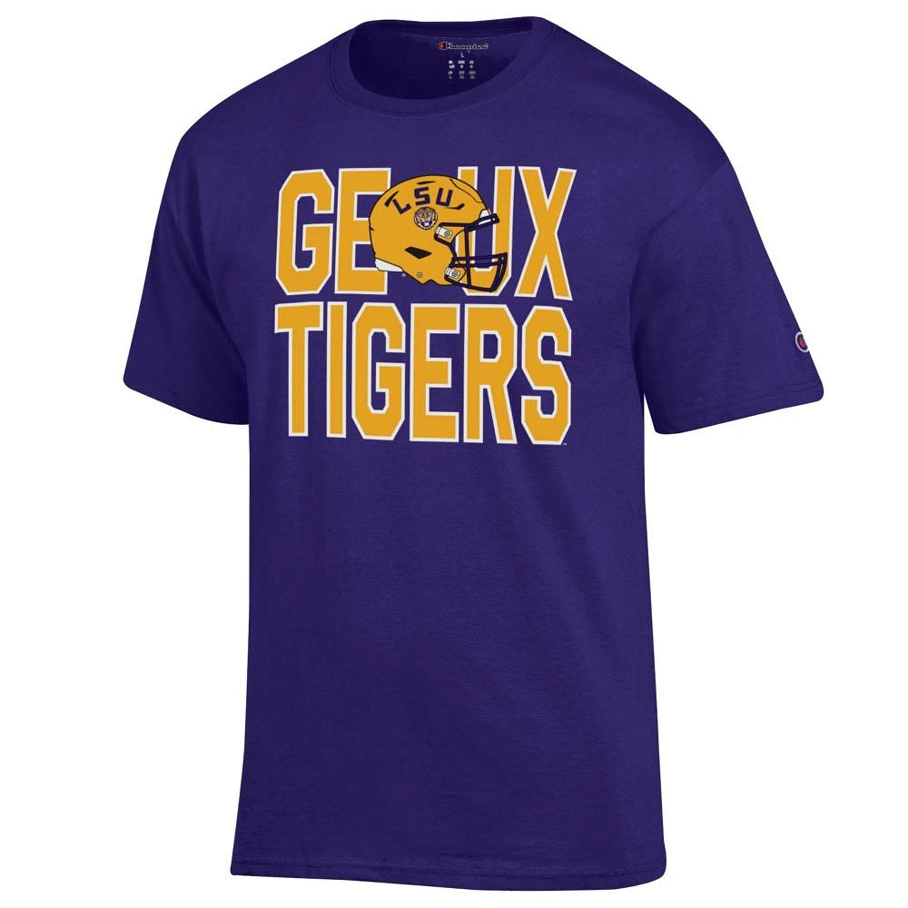 LSU Champion Helmet War Cry Tee