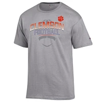 Clemson Champion Arch Over Tonal Football Tee