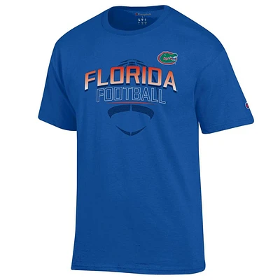 Florida Champion Arch Over Tonal Football Tee