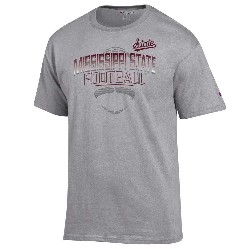 Mississippi State Champion Arch Over Tonal Football Tee