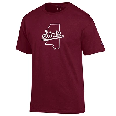 Mississippi State Champion Logo Over Tee