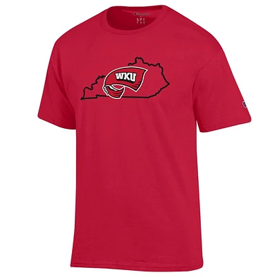 Western Kentucky Champion Logo Over State Tee