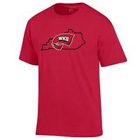 Western Kentucky Champion Logo Over State Tee