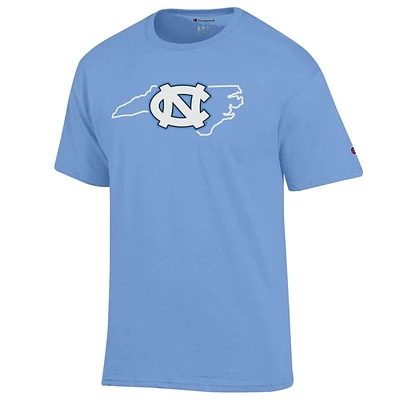 UNC Champion Logo Over State Tee