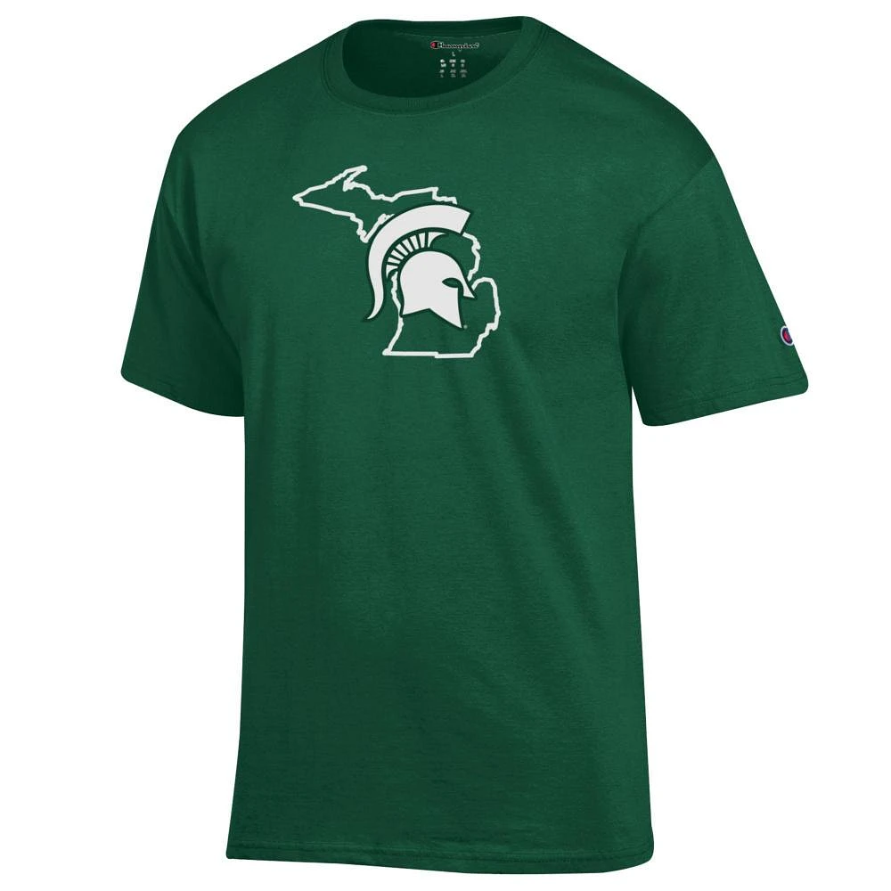 Michigan State Champion Logo Over Tee