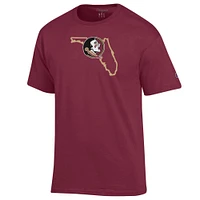 Florida State Champion Logo Over Tee
