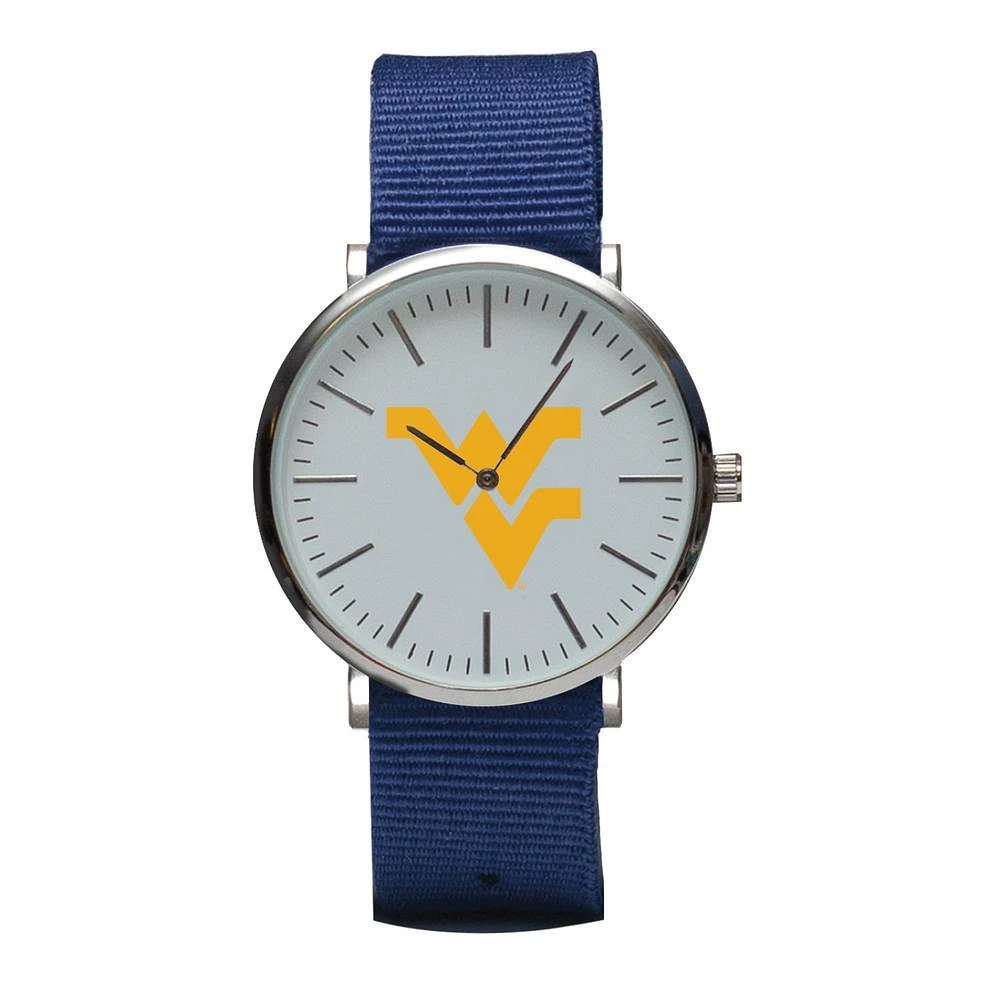 West Virginia Stitch Nylon Strap Watch