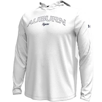 Auburn Under Armour Long Sleeve Knockout Hooded Tee