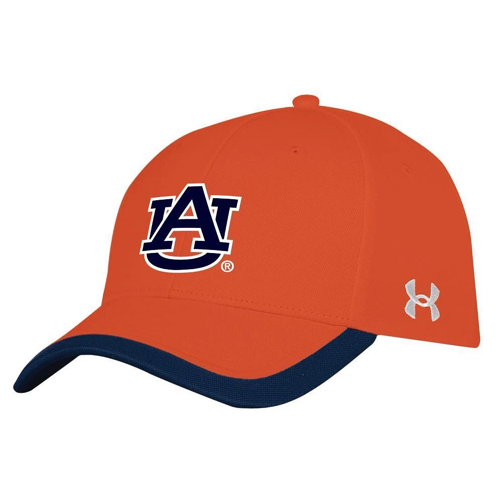 Auburn Under Armour Blitzing Accent Adjustable Cap