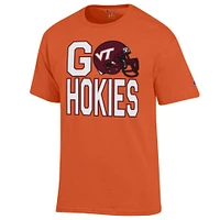 Virginia Tech Champion Helmet War Cry Tee