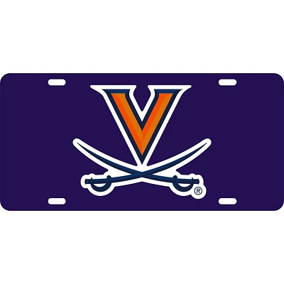 Virginia Reflective Acrylic License Plate