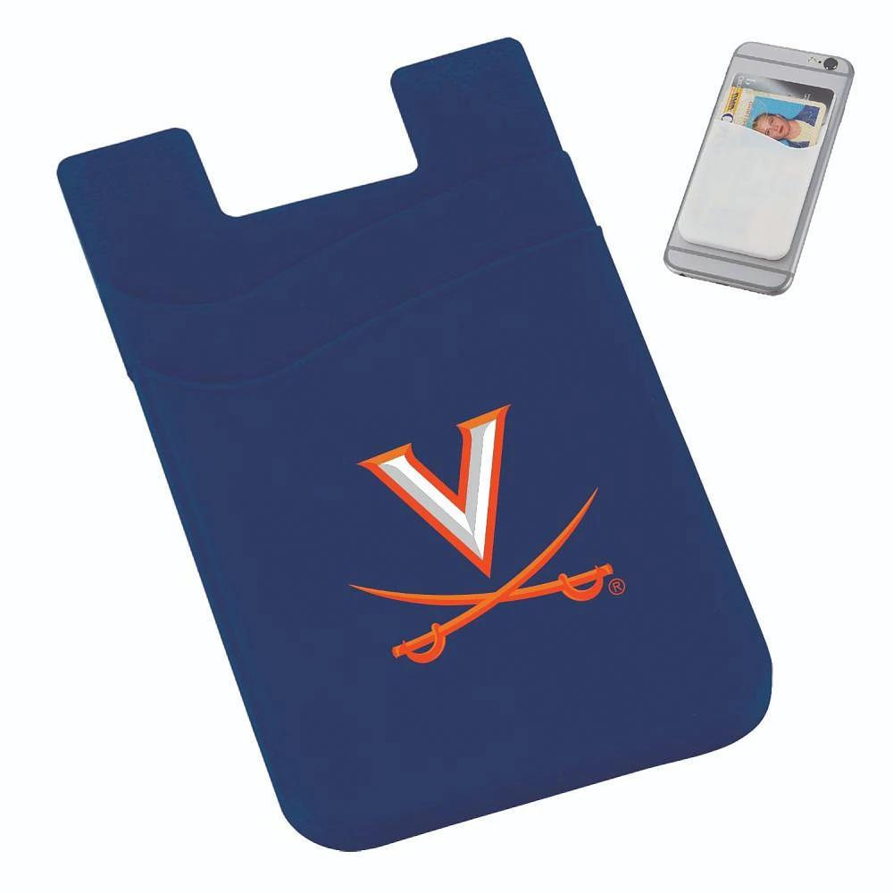 Virginia Dual Pocket Silicone Phone Wallet