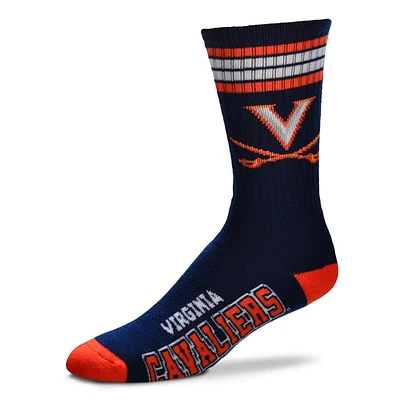 Virginia YOUTH 4-Stripe Deuce Sock