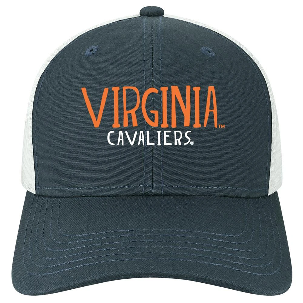 Virginia Legacy YOUTH Stacked Wordmark Mid-Pro Structured Hat